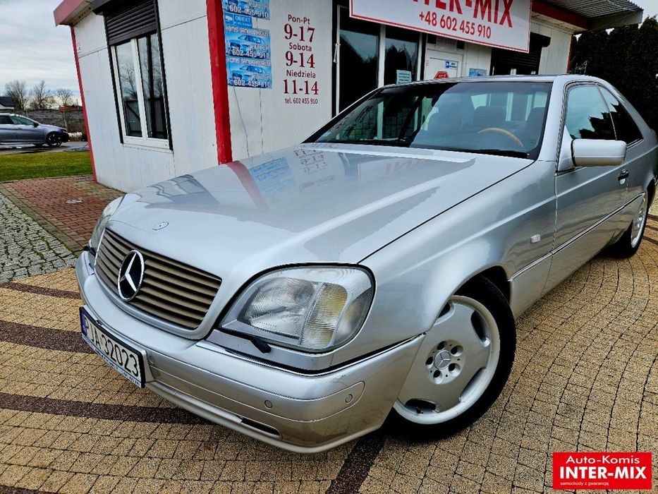 Mercedes-Benz Cl Cl 500 Sec Zarejestrowany Bez Wkładu Finansowego