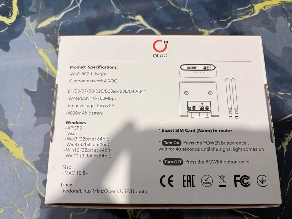 Olax AX9 PRO 4g роутер