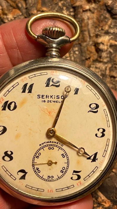 Relógio de bolso vintage coleção