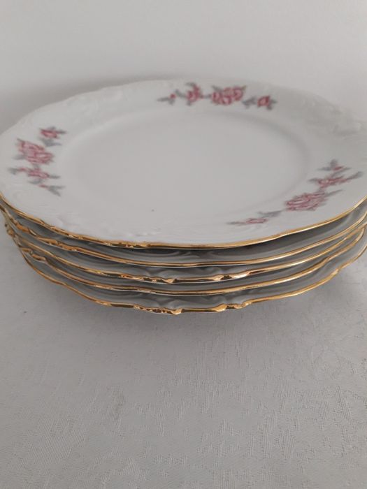 Talerzyki porcelana WAWEL