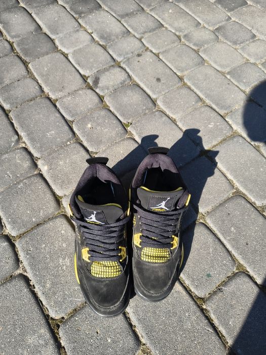 Buty Jordan Air czarno żółte