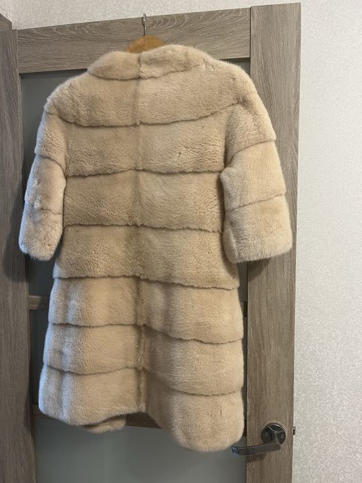 Шуба норкова норка плюшева S