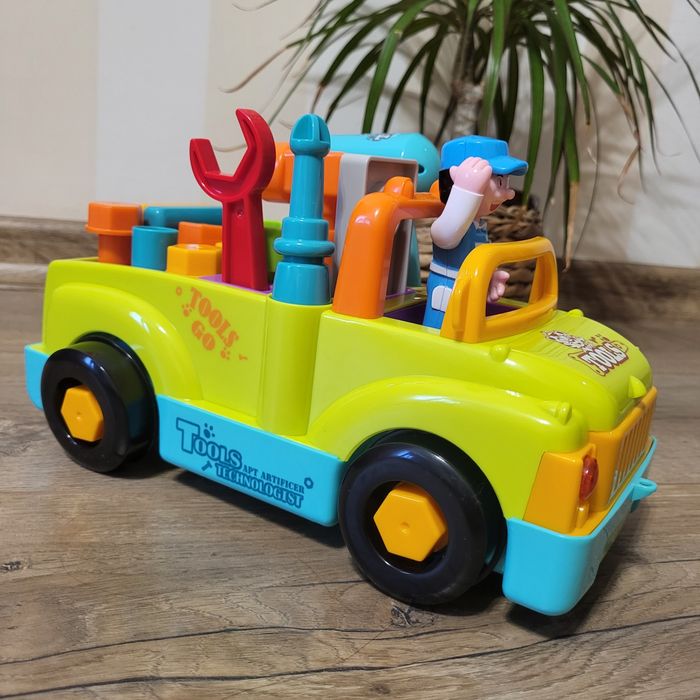 Музыкальная машинка-конструктор с инструментами  (789)