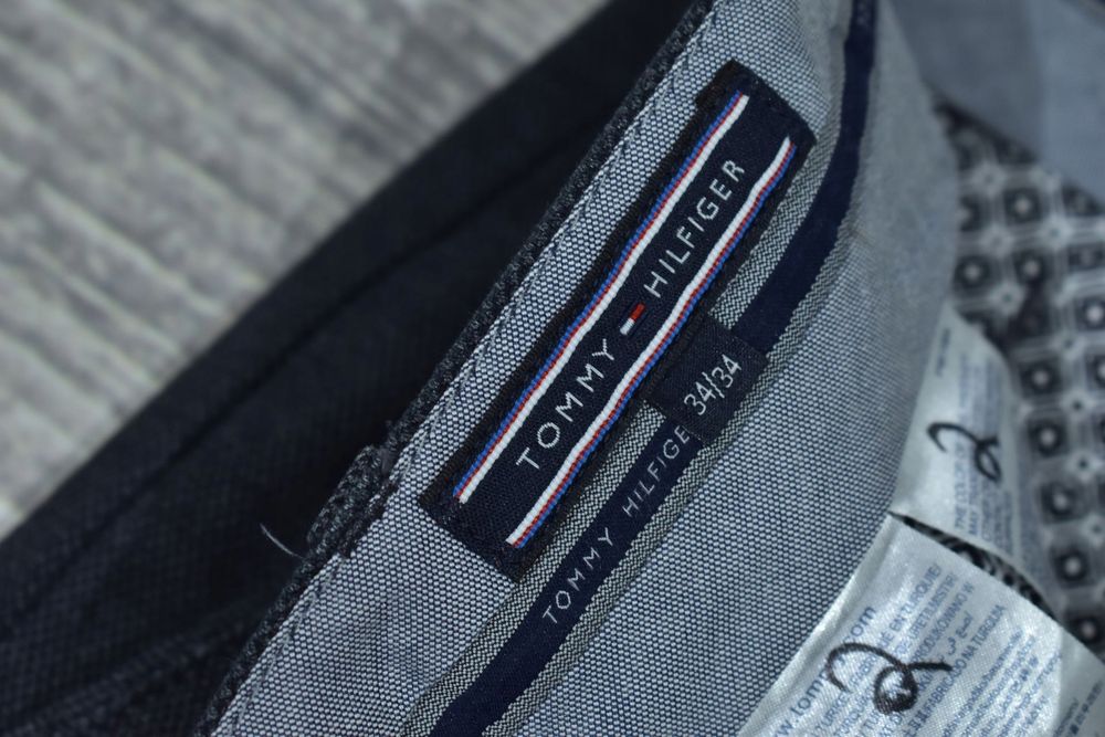 Tommy Hilfiger Denton Chino Straight Fit Stretch Spodnie W34 L34