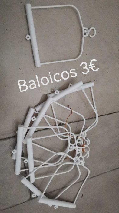 Espelho e sinos para passaro inseparáveis