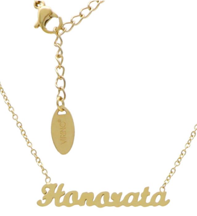 Nowa Złota Celebrytka Stal Chirurgiczna 316L Imię Honorata