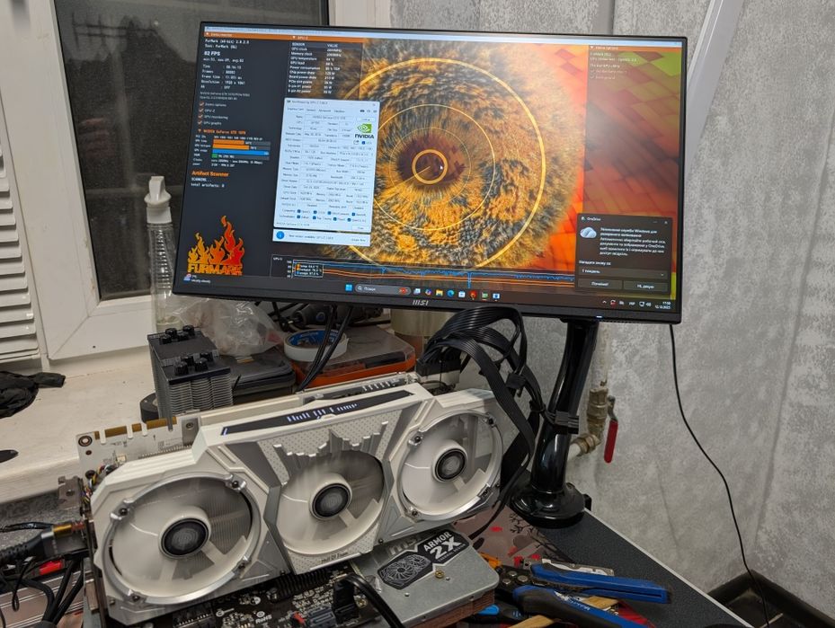 Топова! Відеокарта KFA2 HOF GTX 1070 8GB (GDDR5) Гарантія | XPLAY