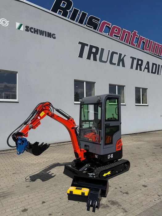LT-18 / 25 KM / 1,8T / Fabrycznie Nowa  Minikoparka LT-18 / Gwarancja / 3 cylindry / 3 łyżki gratis / 1,8T