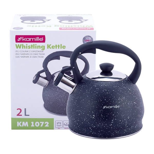 Розпродаж Чайник 2 л  новий сірий/чорний