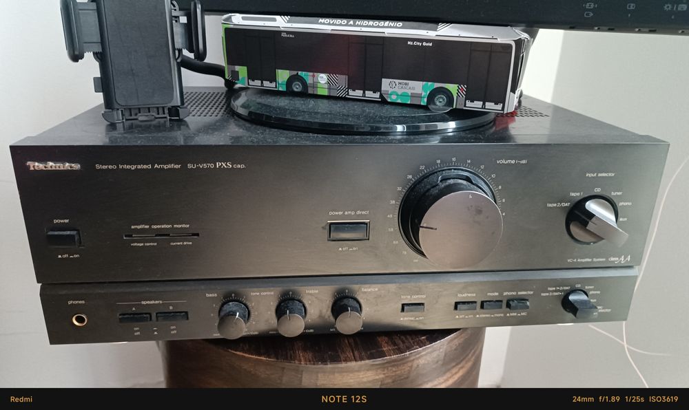 Amplificador Integrado Technics SU‑V570 PXS Cap