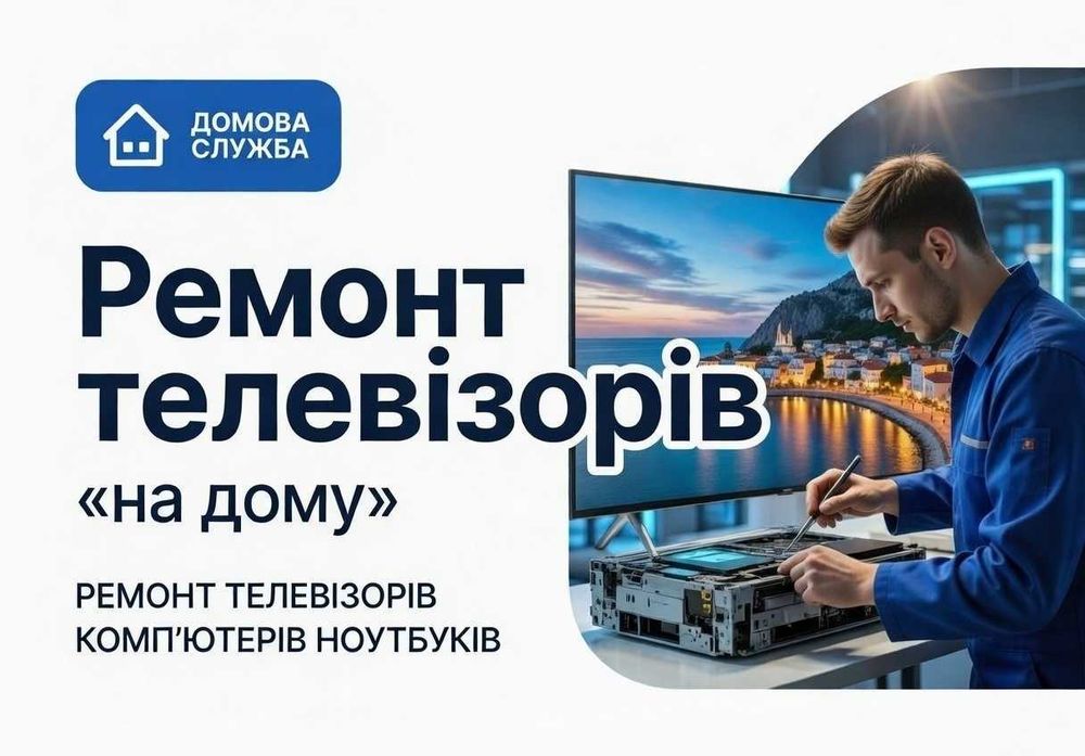 Ремонт телевізорів у Дніпрі • ВИЇЗД майстра • ГАРАНТІЯ • SAMSUNG • LG