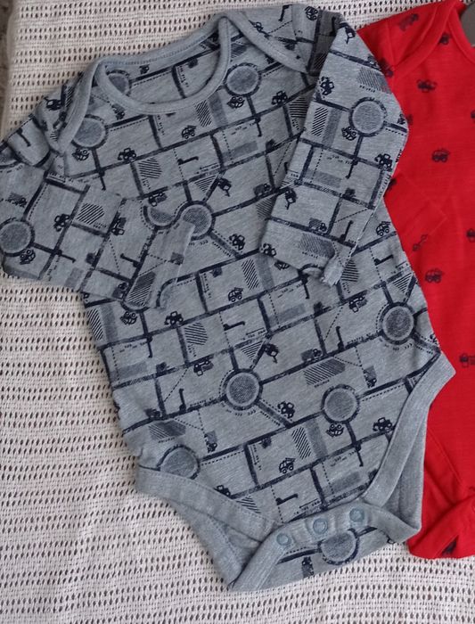 Nowe Zestaw body 68 cm 3-6 mięs jak next Zara hm