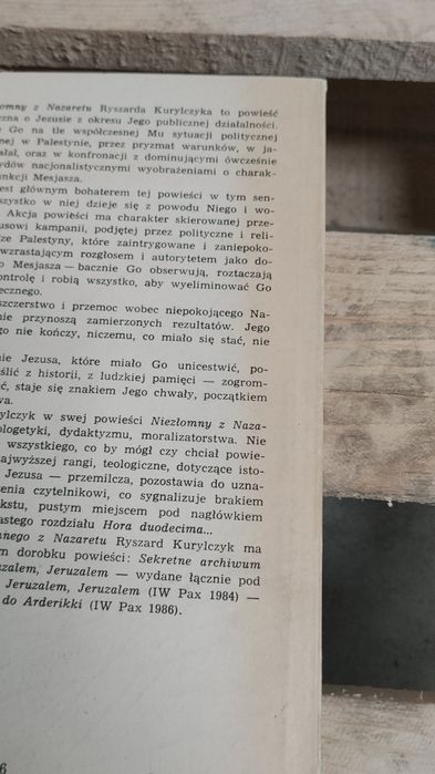 Niezłomny z Nazaretu Ryszard kurylczyk