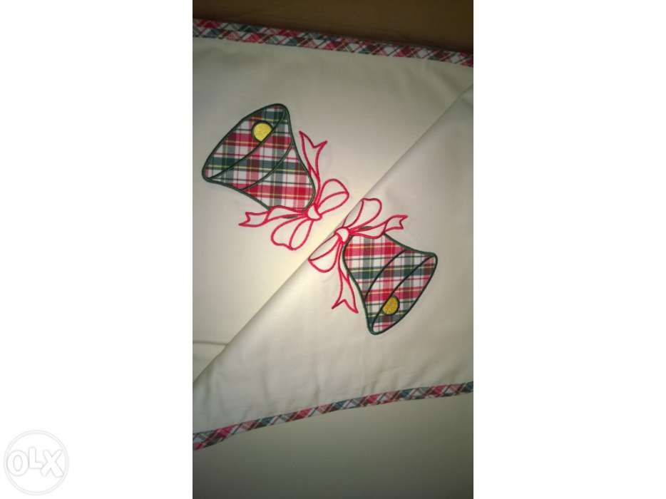 Toalha de mesa nova motivos de Natal, sala de jantar