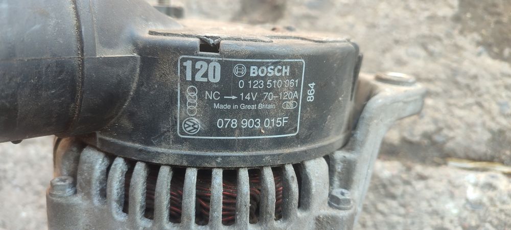 Passat B5 Audi A4 B5 A6 C5 2.4 2.8 alternator 120A  078.903015F