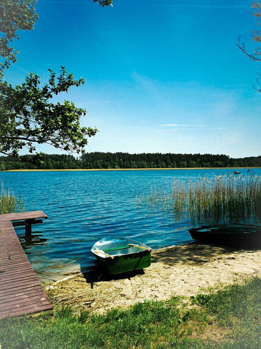 Dom kominek Bania Jacuzzi noclegi Mazury Promocja domek jezioro