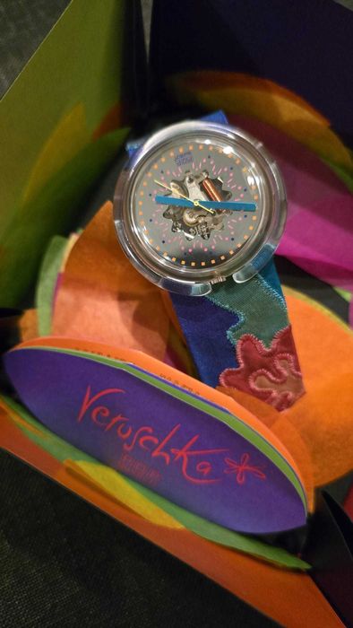 Relógio Swatch POP Veruschka – Novo em caixa