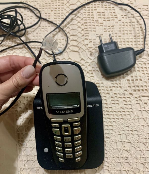 Telefone fixo sem fios Siemens Gigaset A160