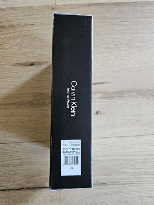 Calvin Klein Majtki Jock Strap 3-Pack Rozmiar XS