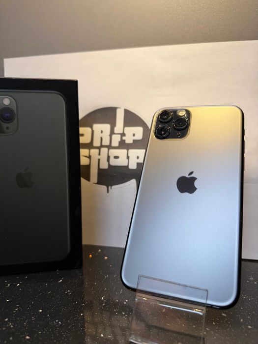 Iphone 11 Pro 64GB Bateria:100% Czarny/Gwarancja/SklepGSM/Lach