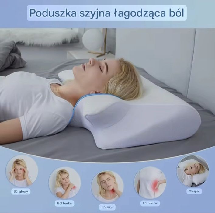Nowa poduszka ortopedyczna. Zdrowy sen.