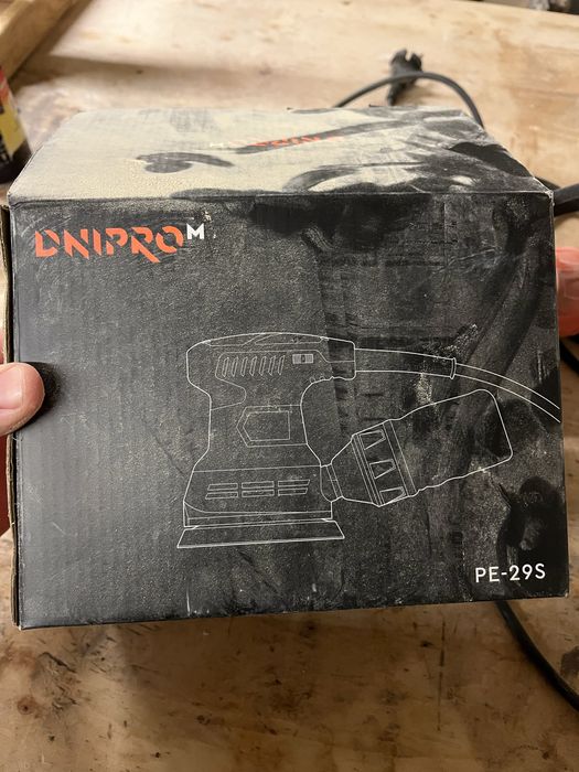 Шліфмашина ексцентрикова Dnipro-M PE-29S