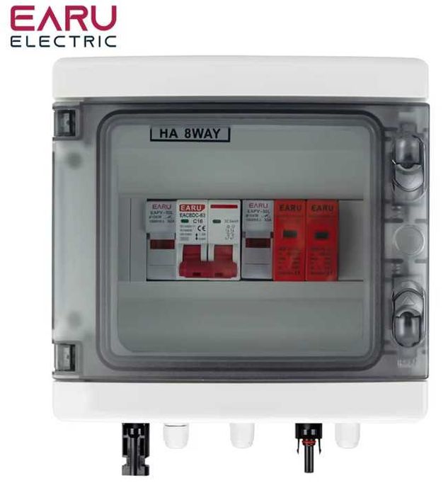 Kit Solar LifePo4 5120wh + Inversor Hibrido 6200W 48V Mobil Home