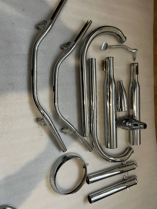 Chromowane części Wsk wfm shl jawa junak dkw bmw iż romet komar