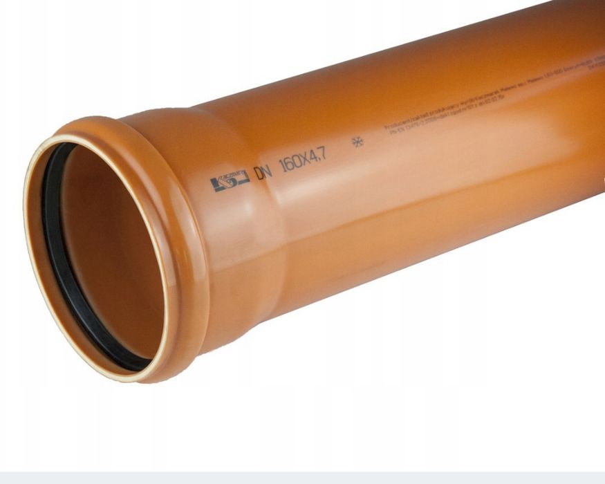 Rura rury PCV 160 4,7 2000