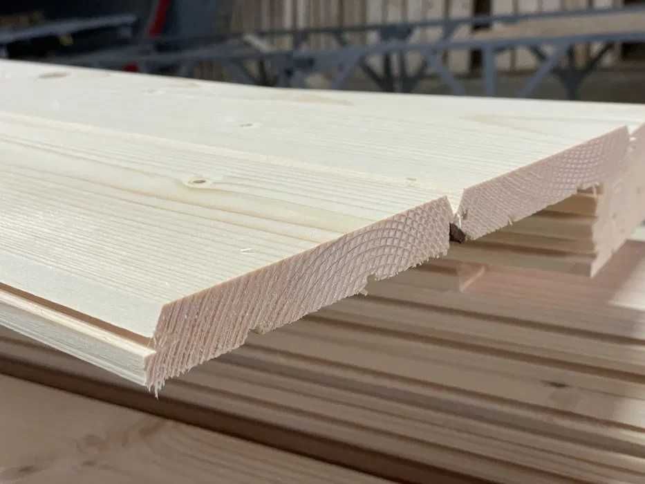 Дерев'яна Імітація брусу вагонка безшовна фальшбрус