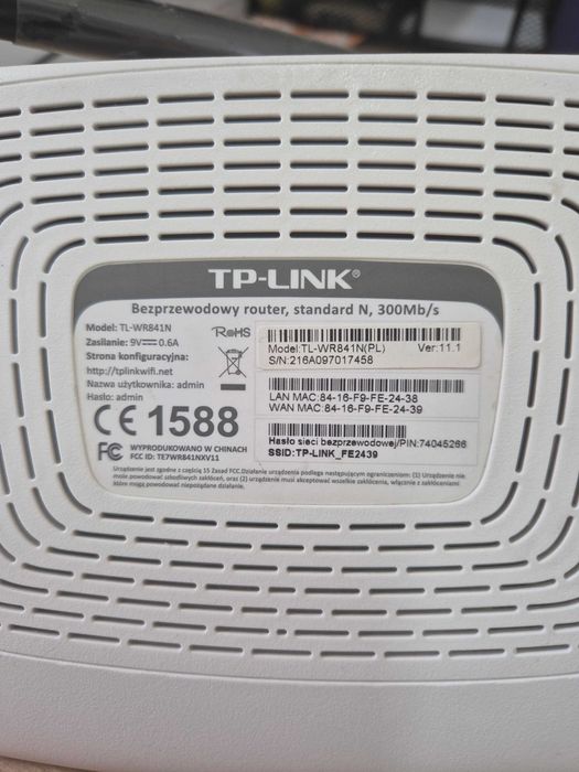 Access Point Router  Tp-Link -WR841N