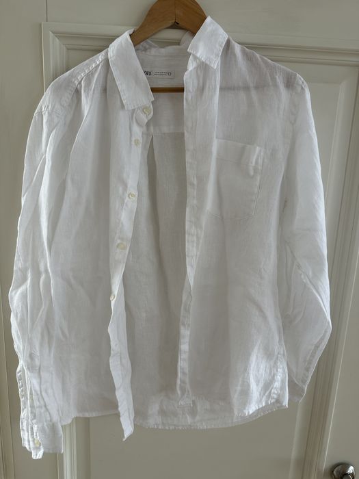 Льняная рубашка Zara