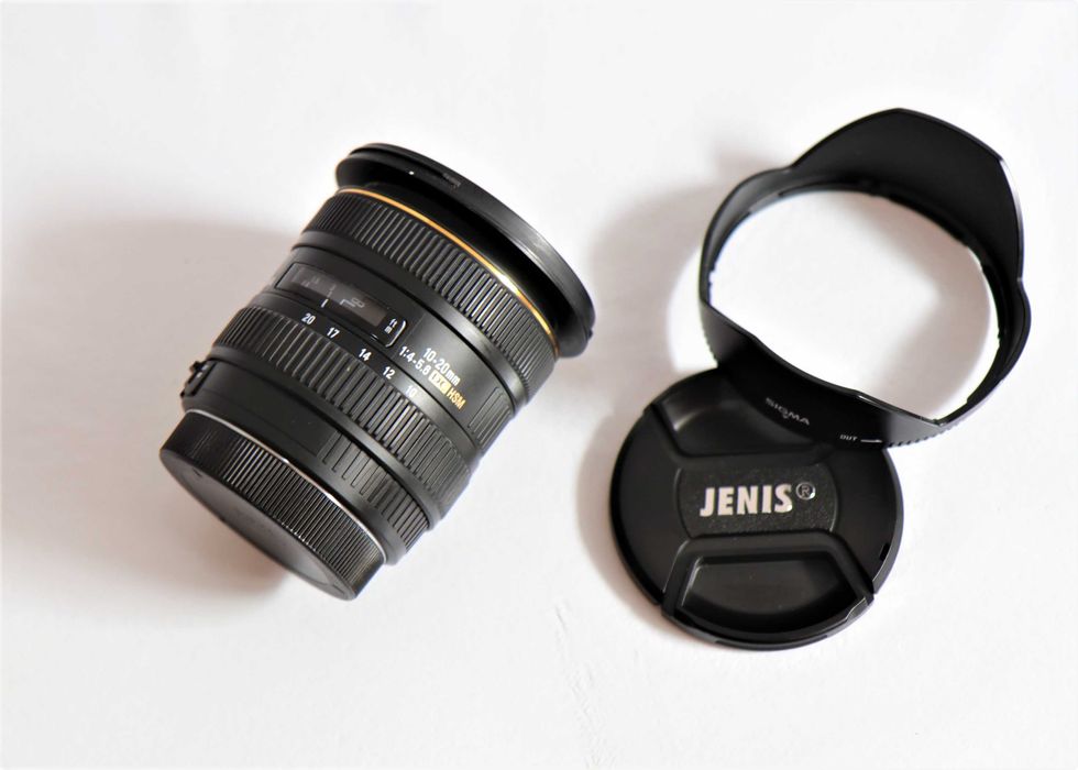 Lente Sigma 10-20mm EX DC HSM para Canon