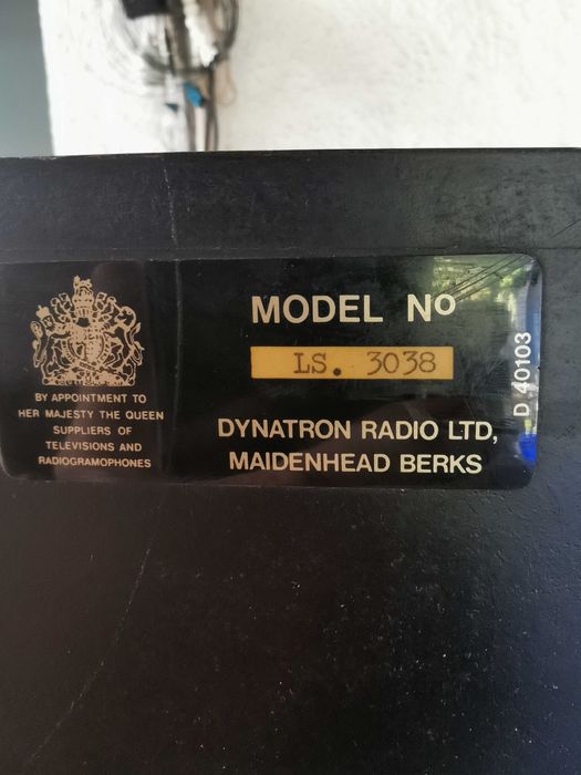 Aparelhagem de som Dynatron 1971 a funcionar stereo e quadrifonia