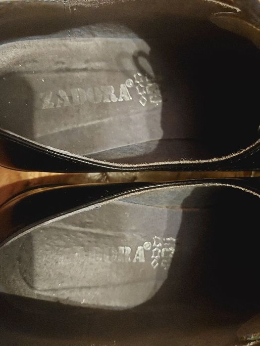 Buty skórzane, wizytowe Zadora