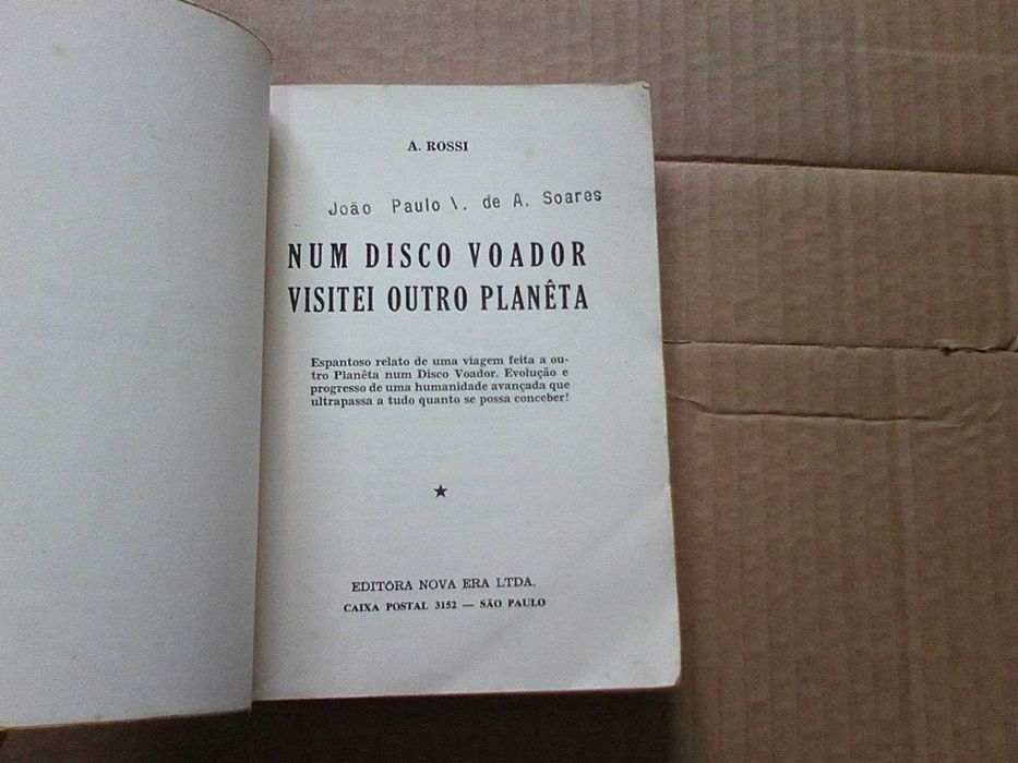 Num disco voador visitei outro planeta