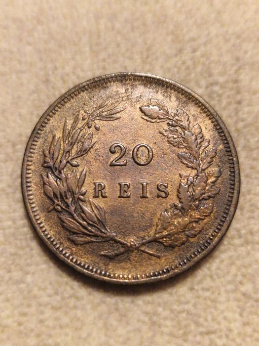 Moedas da Monarquia de 20 Reis 1€ cada
