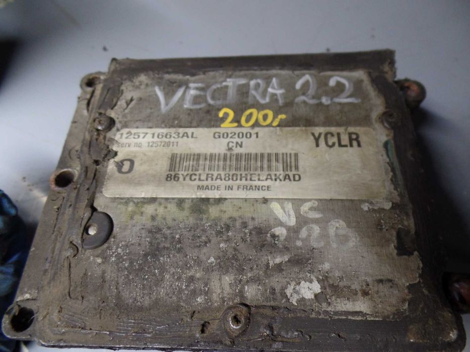 Cze66 Sterownik silnika komputer opel vectra 2.2 wysyłka