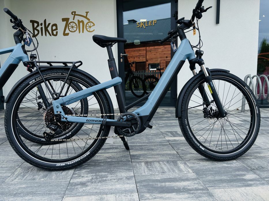 Rower elektryczny Winora Yakun X10 Low step unisex Bosch CX 85Nm 750Wh różne rozmiary