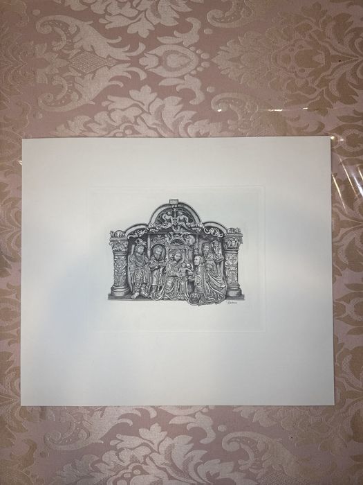 Gravura adoracao dor Reis Magos