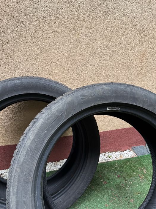 Opony zimowe 215/50 R 17 - 2x Continental / 2x Semperit