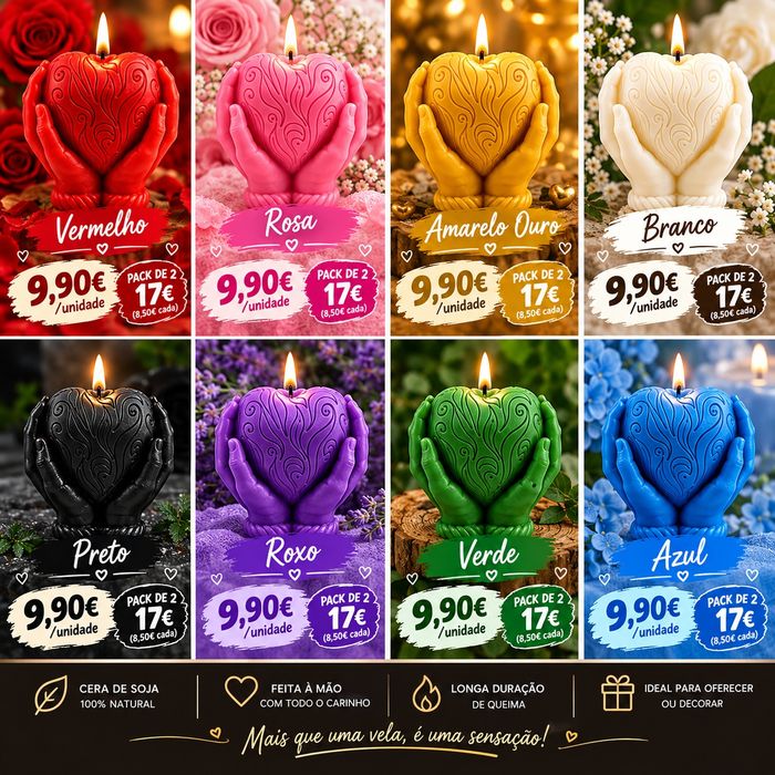 Velas Artesanais Soja