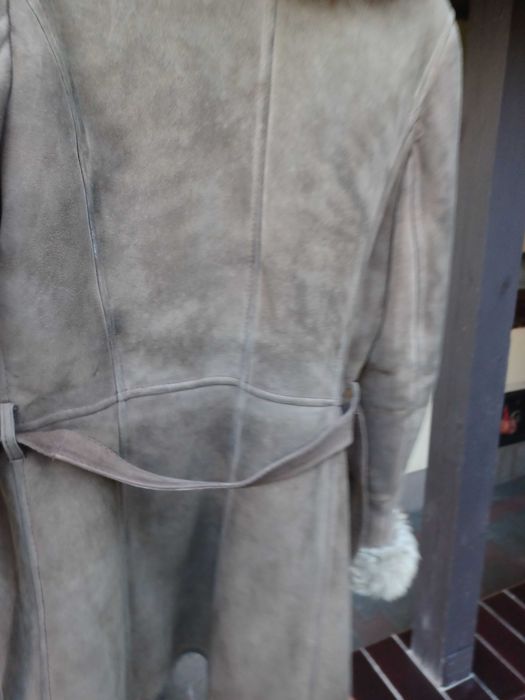 Kożuch damski krótki PRL rozmiar M