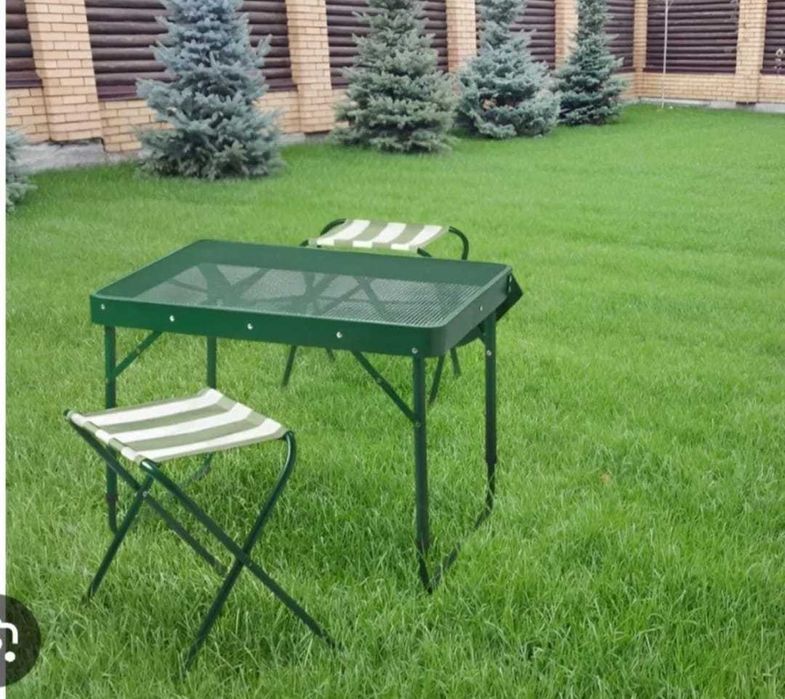 STRANDÖN - Folding Table and Benches Set64752123664641120