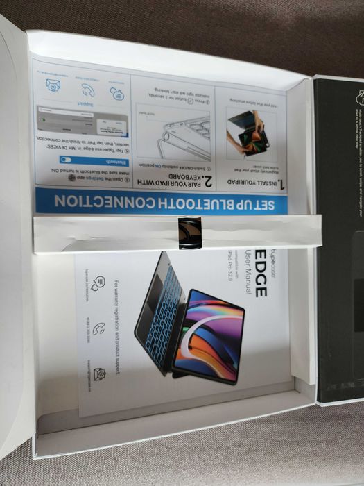 Typecase Edge - iPad Pro 12.9" Keyboard Case with Trackpad (Open Box)