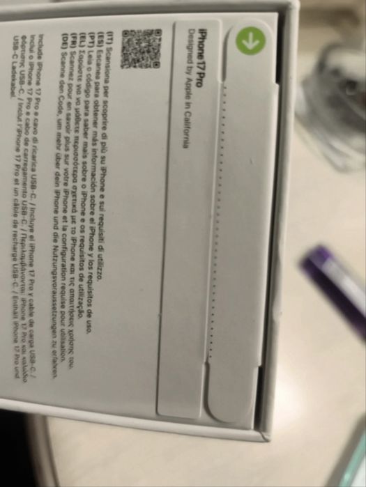 Iphone 17 pro 256gb