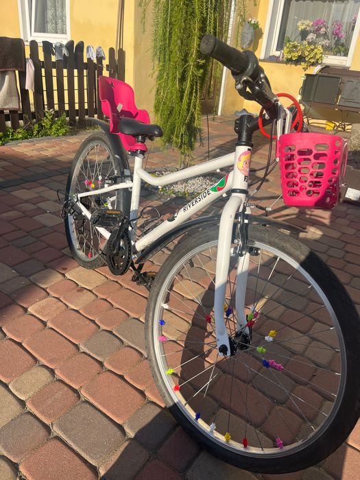 Rower Riverside dziewczęcy 24 całe