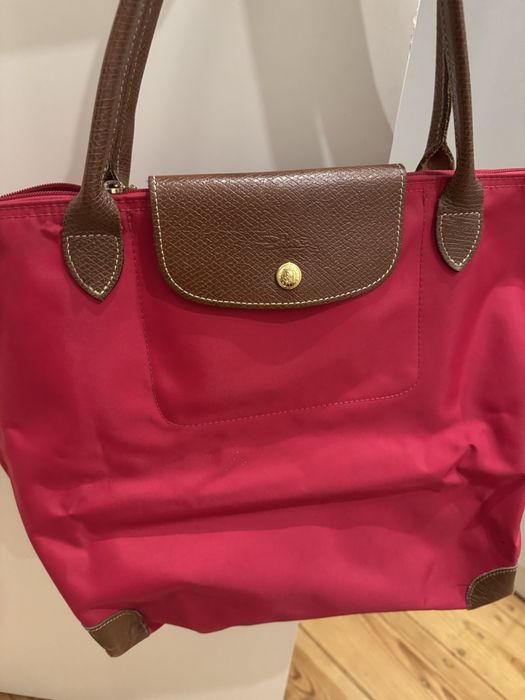 Mala vermelha longchamp