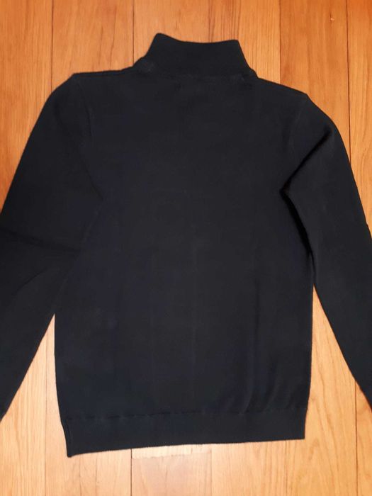 Camisola zippy boy cor azul marinho, tamanho 11/12 anos