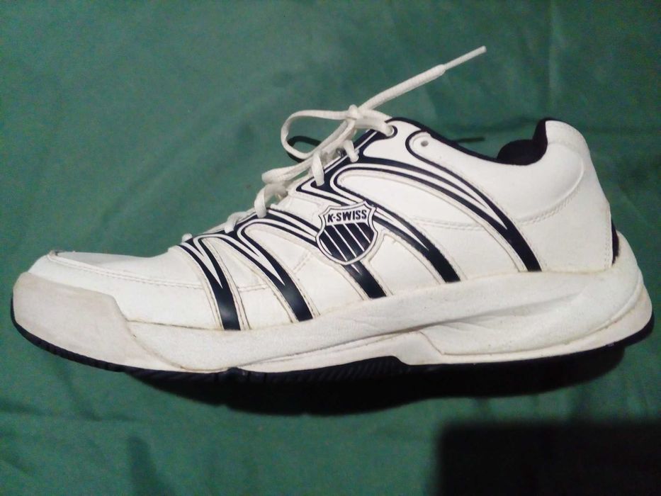 Кроссовки кожаные треккинговые тактические K-Swiss размер 43